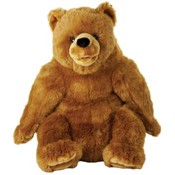 34" Sitting Brown Bear
