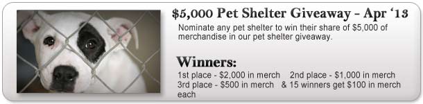 $5,000 Pet Shelter Giveaway