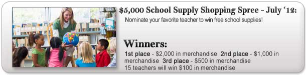 $5,000 School Supply Shopping Spree