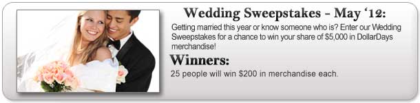 Wedding Sweepstakes
