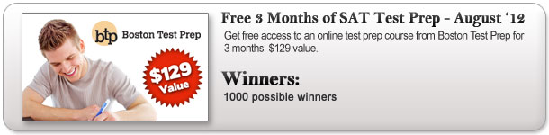 SAT Test Prep Contest