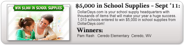 $5,000 School Supply Giveaway