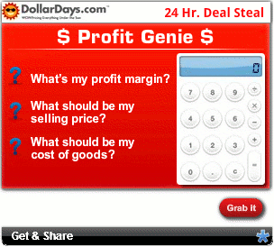 DollarDays Profit Genie Widget