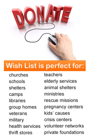 Wish List can help you