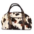 Women's Cow Hide Print Hand Bags