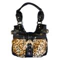 Women's Fashion Faux Fur Wild Animal Hand Bag