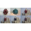 Fashion Multi-Color Stone Rings