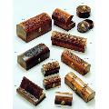 Assorted Wood Carved Boxes