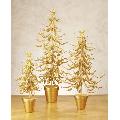 24" Gold Leaf Tree