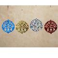 Hologram Ball Shaped Flat Ornaments
