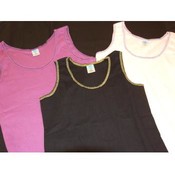 Ladies Trim Stitch Tank Tops