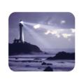 Lighthouse - Purple Deluxe Antimicrobial Mouse Pad