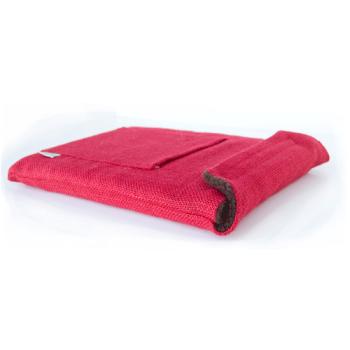 Apple Macbook Sleeve - Red Burlap