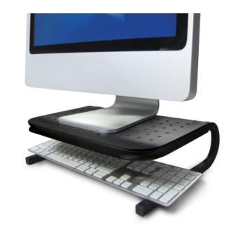 Computer Monitor & Laptop Stand - Black