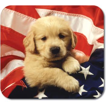 Patriotic Mouse Mat "Patriotic Puppy"
