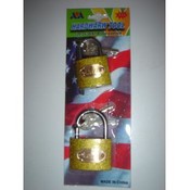 2 Pack Brass Padlocks