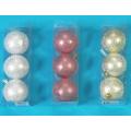 Frosted 3 Pack Christmas Balls