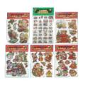 Large &amp; Small Christmas Stickers- 6 Styles