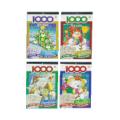 1000 Count Christmas Sticker Books- 4 Styles