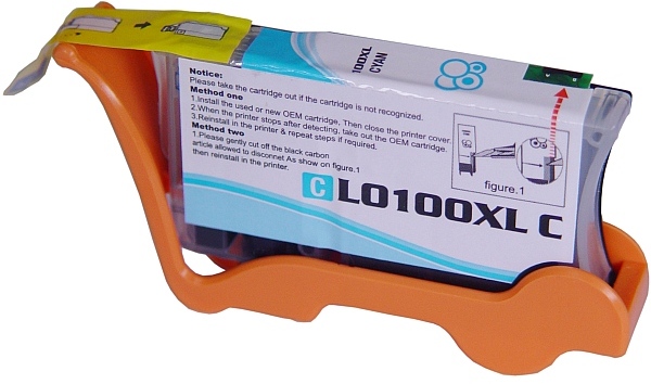 Compatible Lexmark 100XL Cyan Ink Cartridge (14N1069)