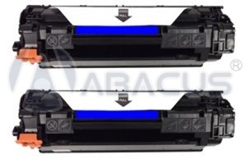 Compatible Canon 128 3500B001 Black Toner - 2 Pack