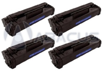 Compatible HP 06A (C3906A) Black Toner Cartridge 4-Pack