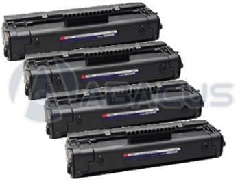 Compatible HP 4092A Black Toner Cartridge: 4-Pack