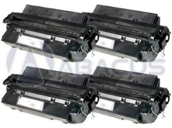 Compatible HP 4096A Black Toner Cartridge: 4-Pack