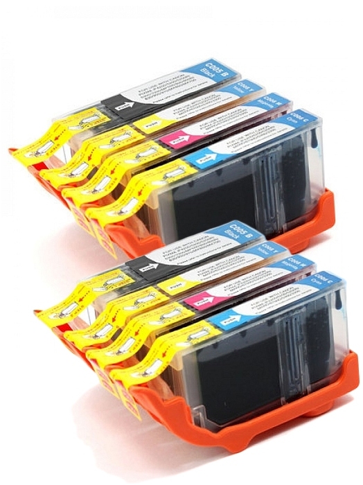 Compatible Canon PGI-5 & CLI-8 (w/chip) Value 8-Pack