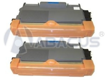 Compatible Brother TN450 Black Toner Cartridge: 2-Pack