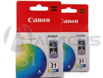 Genuine Canon CL-31 Value 2-Pac: 2 Color ink cartridge