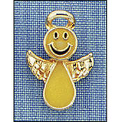 Happy Face Angel Pin