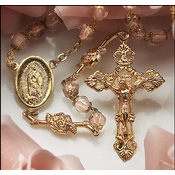 Our Lady of Guadalupe Capped Rosary(Case of 2)