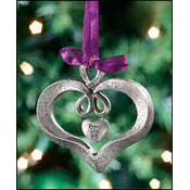 Orn:Heart Cutout With Dangle