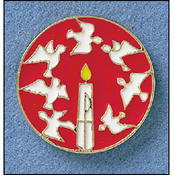 Pin: 7 Doves With Candle
