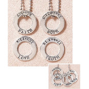 Love, Faith, Hope, Truth Unending Circles