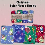 Christmas Polar Fleece Throws