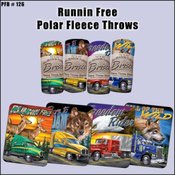 Trucker Polar Fleece Throw