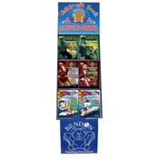 Licensed Sticker/Poster &amp; Tattoo Books Display