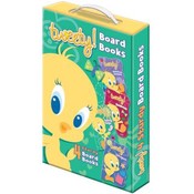 Tweety 6x9 Board Books in Vertical Carry Case
