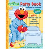Sesame Street Potty Training Activity Book with St