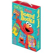 Sesame Street 6x9 Board Books in Vertical Carry Ca
