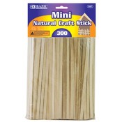 BAZIC Mini Natural Craft Sticks (500/Pack)