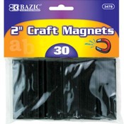 BAZIC 2" Craft Magnets (30/Pack)