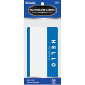BAZIC "HELLO my name is" Name Badge Label