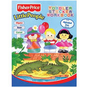 FISHER PRICE LITTLE PEOPLE Sticker Activity Book