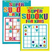Jumbo 192 Pg. Super Sudoku For Kids Puzzles Book