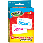 BAZIC Multiplication Flash Card