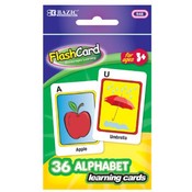 BAZIC Alphabet Preschool Flash Card