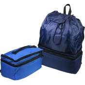 Cooler / Lunch Bag w/ Drawstring Bag Top